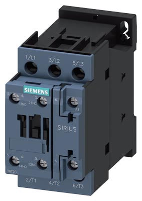 SIEMENS CONTACTOR,AC3:4KW 1NA+1NC AC110V 50/60HZ - Ref. 3RT2023-1AG20