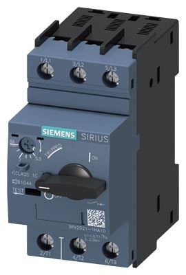SIEMENS INTERRUPTOR BORNES TORNILLO 8A - Ref. 3RV2021-1HA10