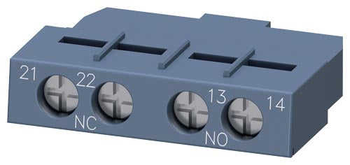 SIEMENS BLQ. CONTACTOS AUX TRANSVERSAL 1NA + 1NC - Ref. 3RV2901-1E