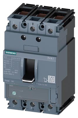SIEMENS MCCB_IEC_FS160_80A_3P_55KA_TM_ ATFM - Ref. 3VA1180-5EE36-0AA0