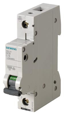 SIEMENS INT. AUT. MAGNETOT. 10KA, 1POL C40A - Ref. 5SL4140-7RC