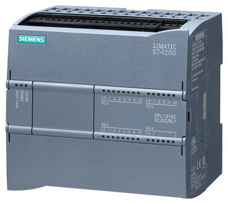 SIEMENS CPU 1214C, DC/DC/Relés, 14DI/10DO/2AI - Ref. 6ES7214-1HG40-0XB0