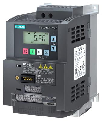 SIEMENS SINAMICS V20, FSAC, 1AC230V 1.5kW Unfilt - Ref. 6SL3210-5BB21-5UV1