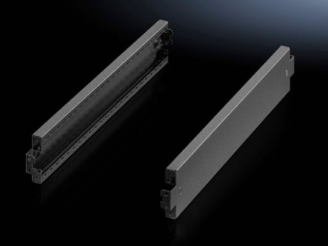 RITTAL Pantallas de zócalo laterales, 100 mm para sistema de zócalo VX, chapa de acero